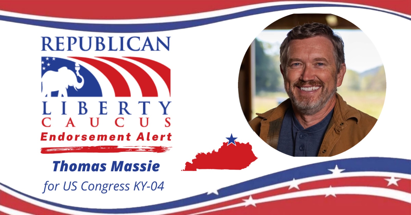 The Republican Liberty Caucus Proudly Endorses Thomas Massie